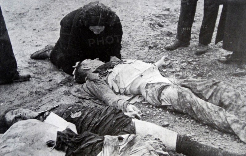 Condor Legion attack on Lleida (Lerida) in Spain, during the Spanish Civil War