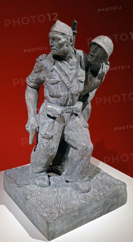 'Two soldiers from the Popular Front' (during the Spanish Civil War)