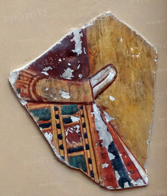 Wall decoration from royal tombs in the Valley of the Kings