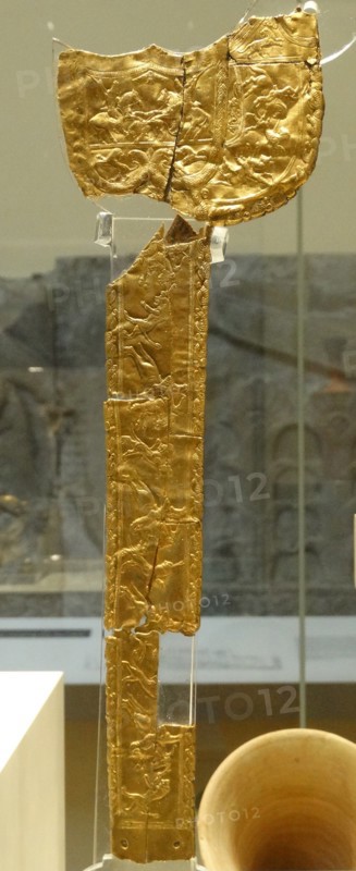 Gold scabbard from the Oxus Treasure