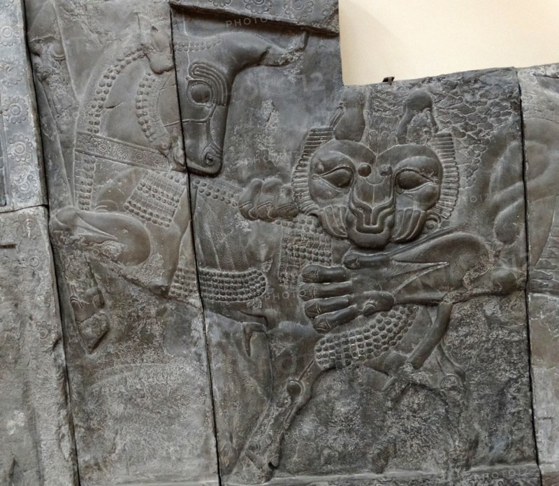 Frieze from a wall at Palace in Persepolis
