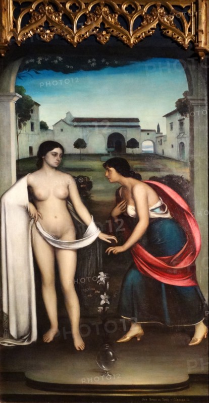 The Altarpiece of Love by Julio Romero de Torres