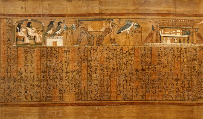 Book of the Dead of the scribe Any. 19th Dynasty, about 1270 BC From Thebes, Egypt