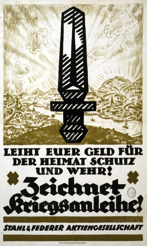 Advertisement for the war loan