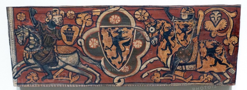 15th Century Spanish gothic panelling