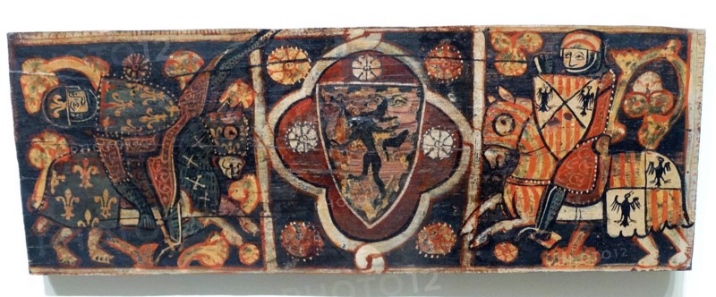 15th Century Spanish gothic panelling
