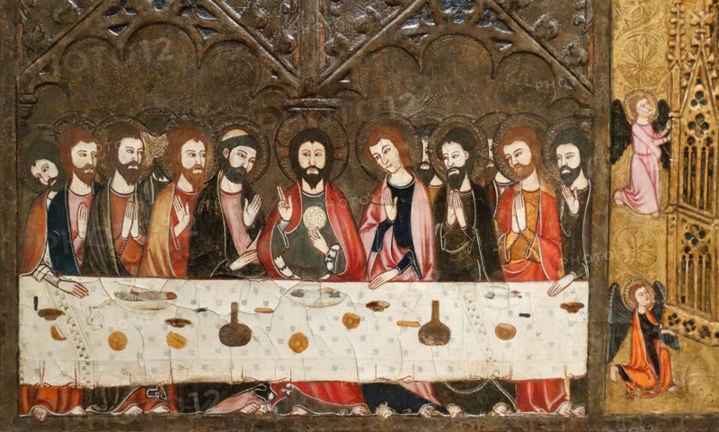 Altar of Corpus Christi by Master Vallbona
