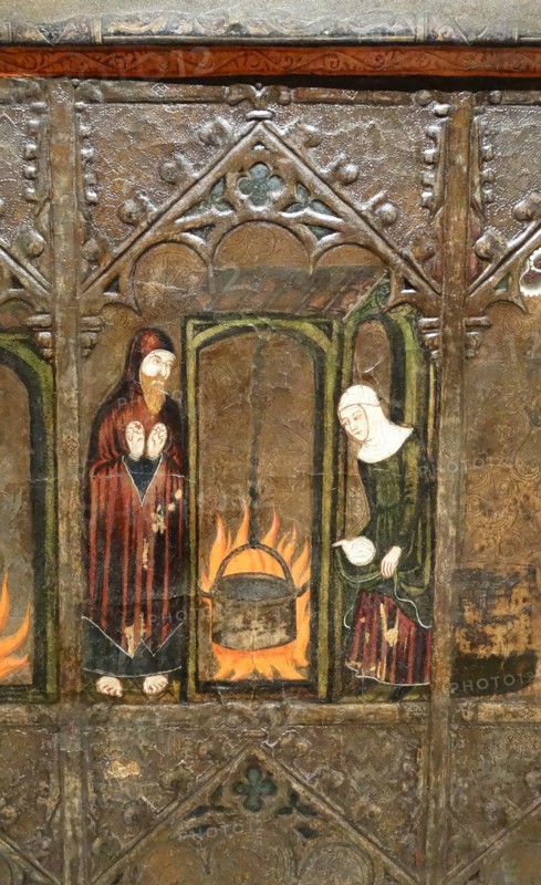 Altar of Corpus Christi by Master Vallbona