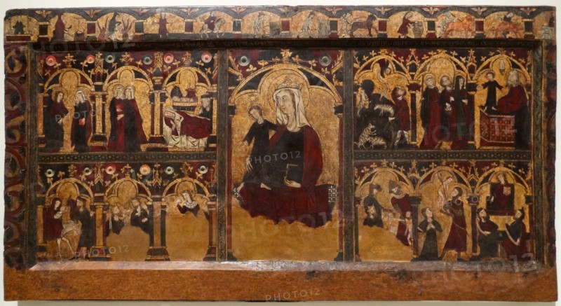 Frontal depicting the childhood of Jesus by Anonymous