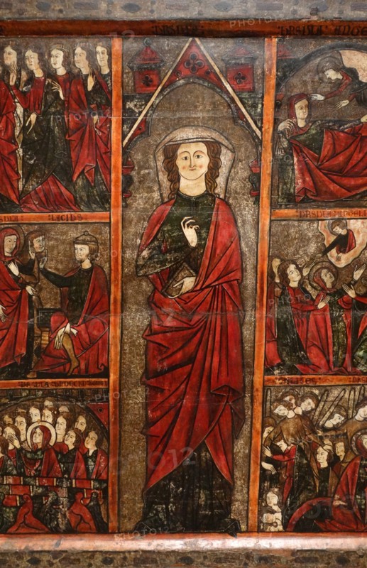 Table of Saint Ursula by Second Master of Bierge