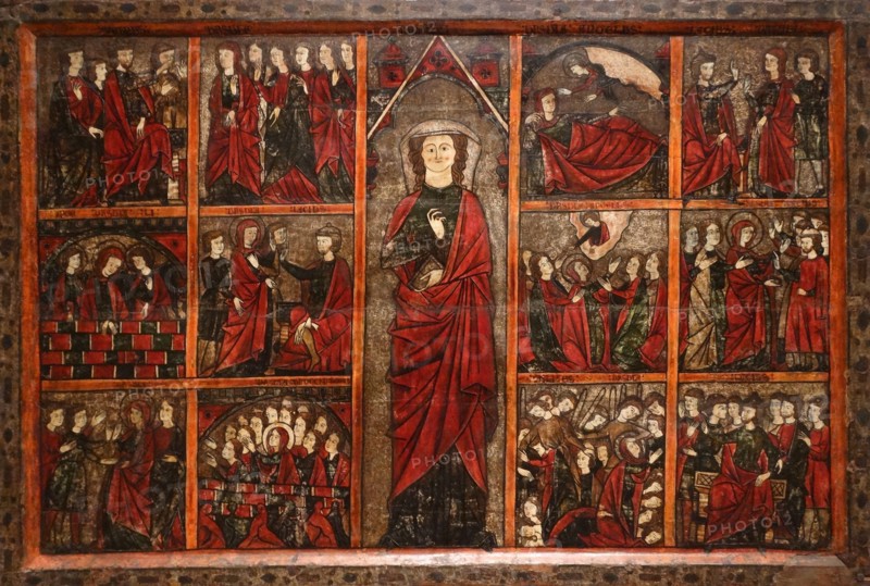 Table of Saint Ursula by Second Master of Bierge