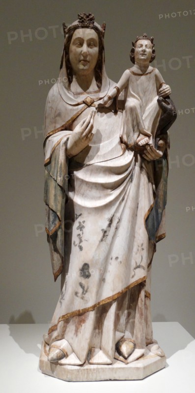 Sculpture titled 'Mother of God' by Anonymous