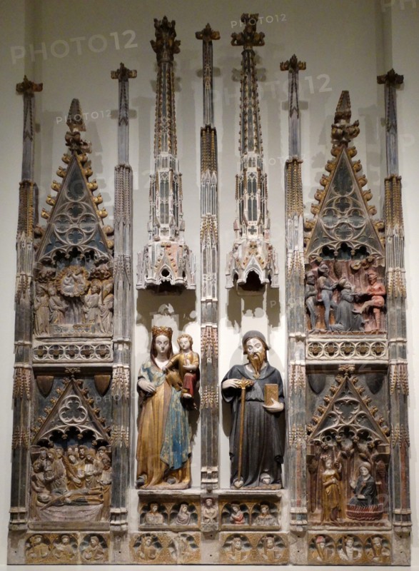 Relief of the Virgin altarpiece by Master Albesa