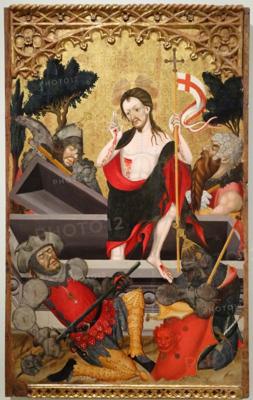 Resurrection of Christ by Lluís Borrassà