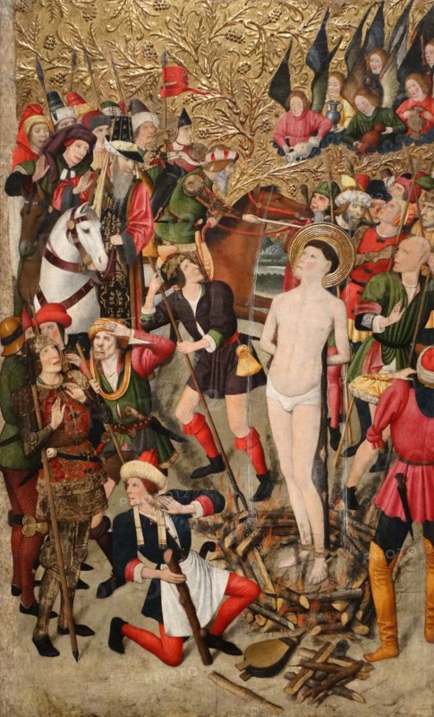 Table altar of Saint Vincent by Jaume Huguet
