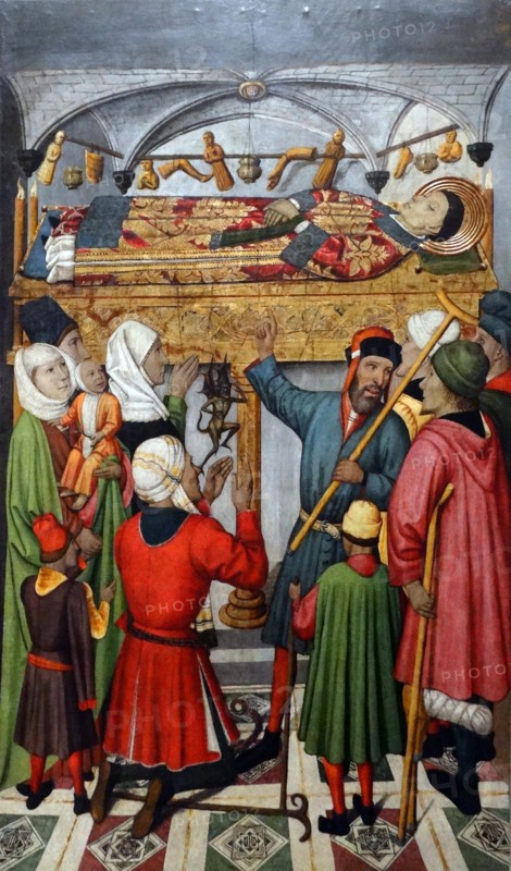 Table altar of Saint Vincent by Jaume Huguet
