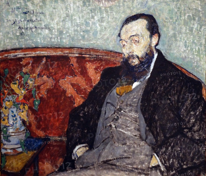Portrait of the Mechant Josep Dalmau I Rafel by Mela Mutermilch