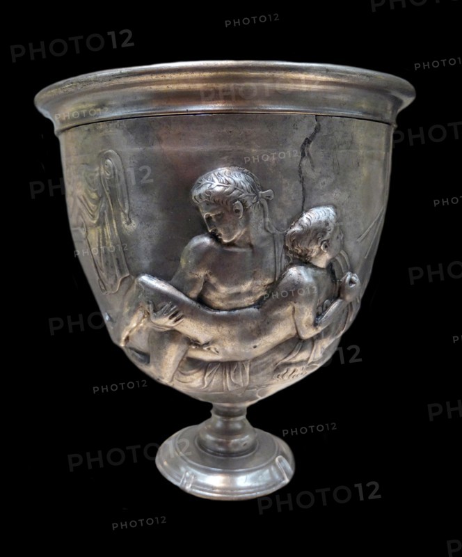 Warren Silver Cup. Roman, made about 15 BC - AD 15. found at Bittir near Jerusalem