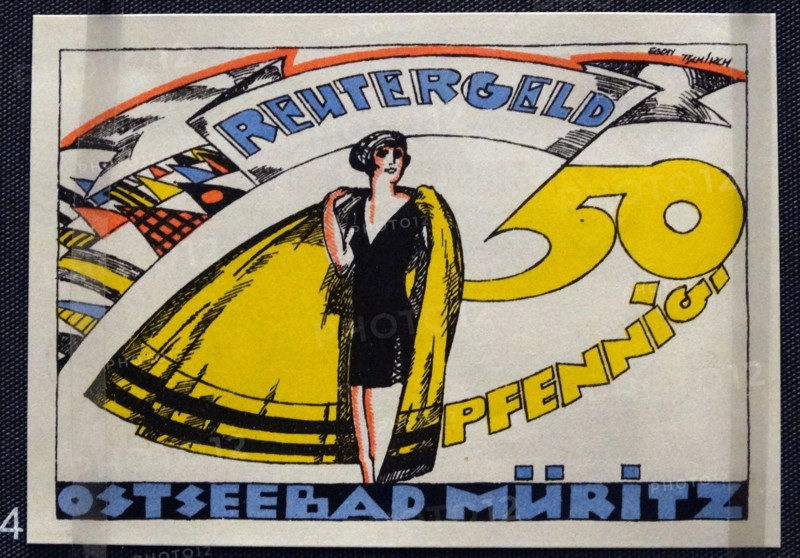 Weimar republic, Notgeld from Muritz, Germany, 1921