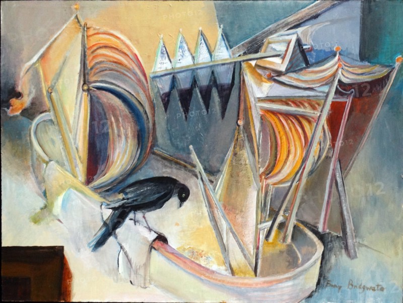 Emmy Bridgwater (1906 - 1999); Night Work is about to Commence; 1940 - 1943.
