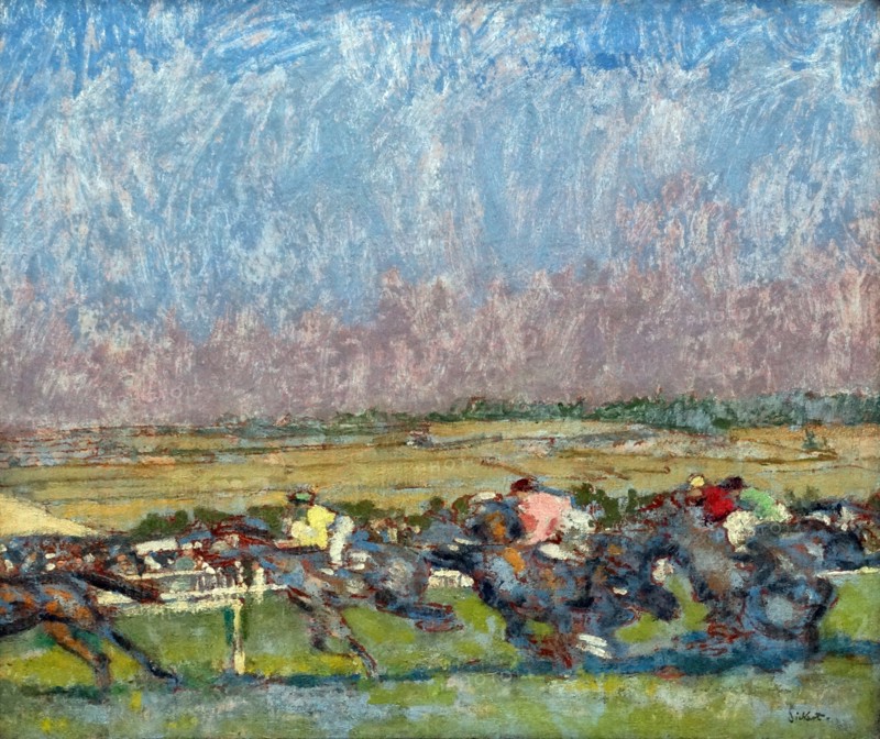 Walter Richard Sickert (1860 - 1942) Dieppe Races, c.1920,