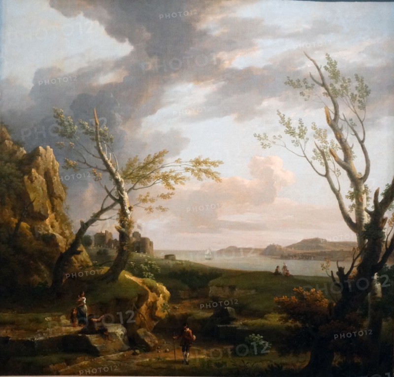 George Lambert (1700-1765), The Mouth of an Estuary, around 1745 Oil on canvas