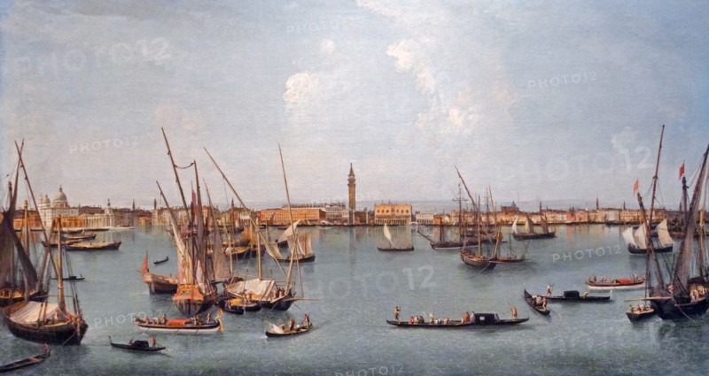 Michele Marieschi (1710-1743), The Bacino di San Marco, around 1739-40 Oil on canvas.