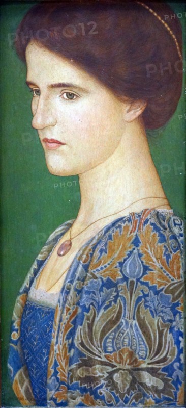 Fiammetta: Portrait of Georgie Gaskin by Arthur Gaskin