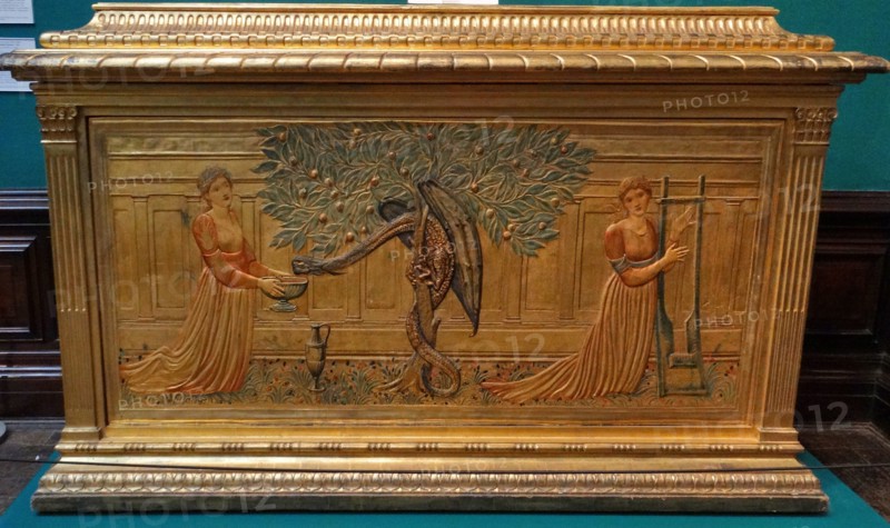 The Hesperides Cassone by Edward Burne-Jones
