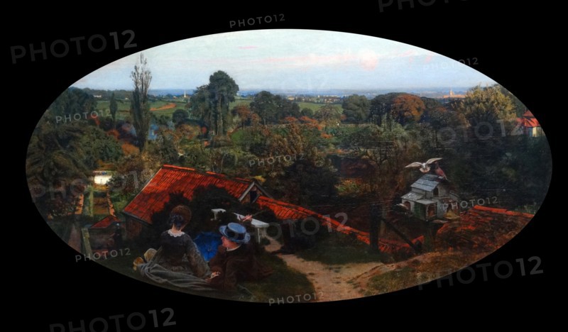 An English Autumn Afternoon by Ford Madox Brown