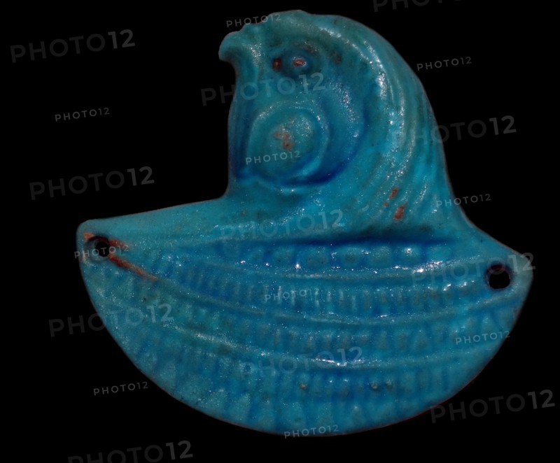 Falcon symbolising the Egyptian God Horus in his early form as a sky god