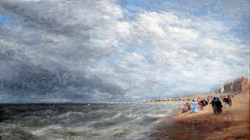 Rhyl sands by David Cox