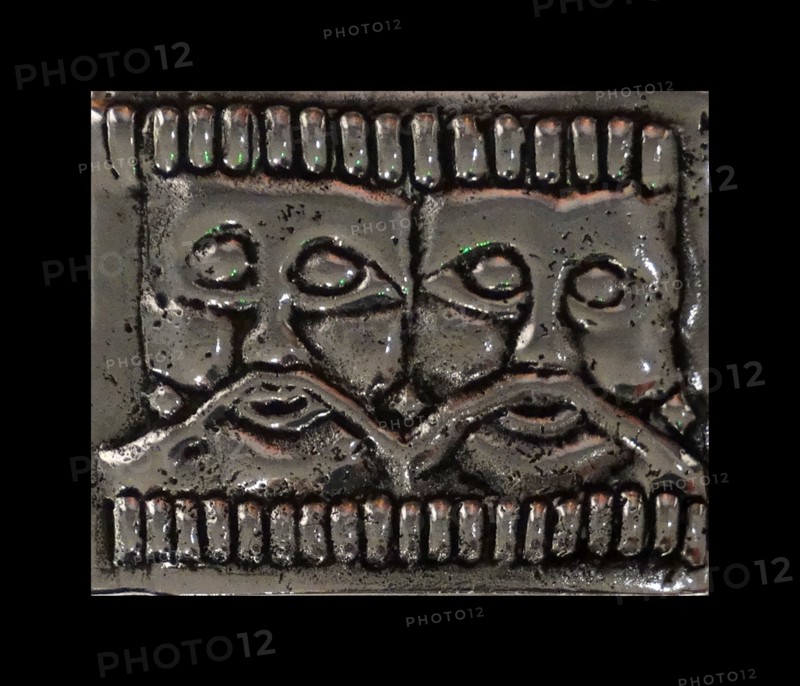 Stamped silver foil