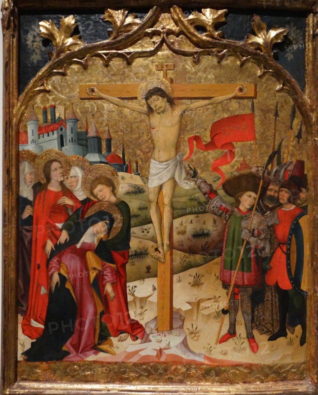 Calvary by Master of St. John and St. Stephen