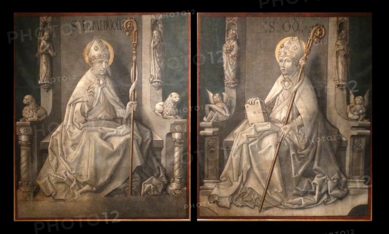 XV century. Folding doors to an organ
