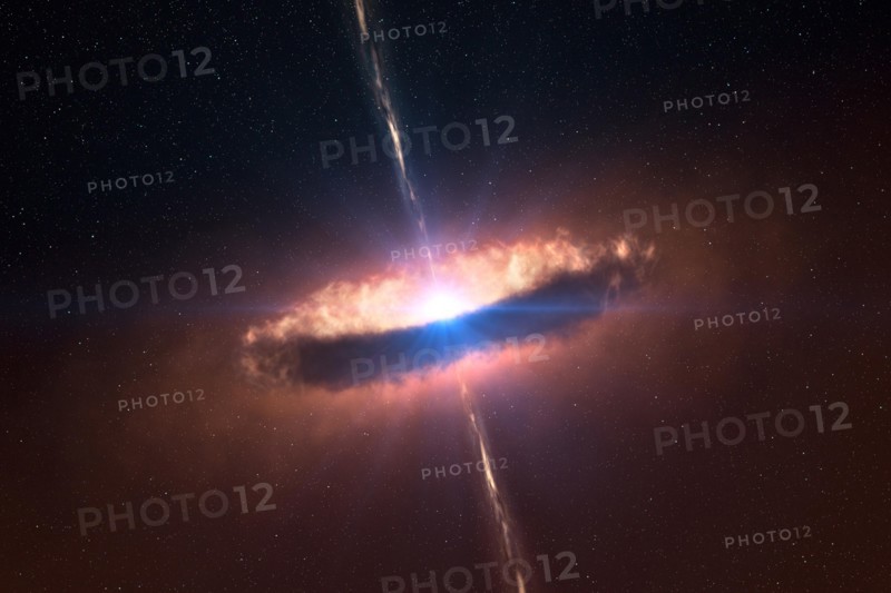 A disc around a massive baby star