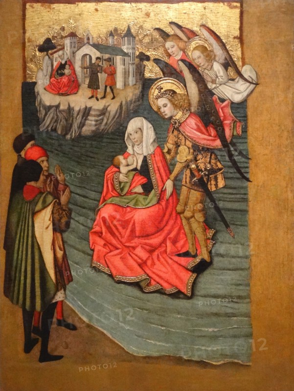 Jaume Huguet (1412–1492) Miracle of Mont Saint-Michel