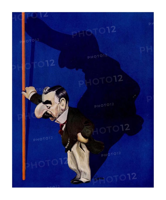 1938 cartoon by Sam Belman: CHAMBERLAIN, THE BOUNDING BUNNY OF EUROPE: