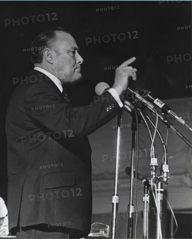 Photograph of Prime Minister Robert Muldoon of New Zealand