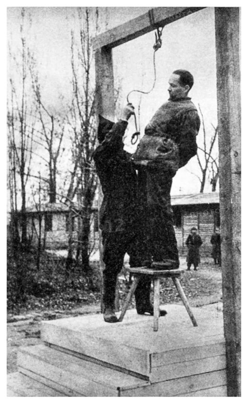 Rudolf Hoess, commandant of the Auschwitz concentration camp, 1947