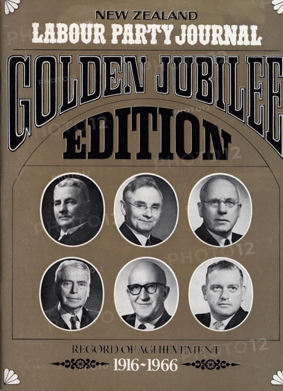 New Zealand Labour party leaders 1906-1966.