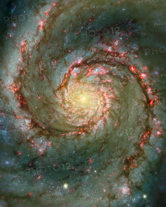 The Whirlpool Galaxy, also known as M51 or NGC 5194,