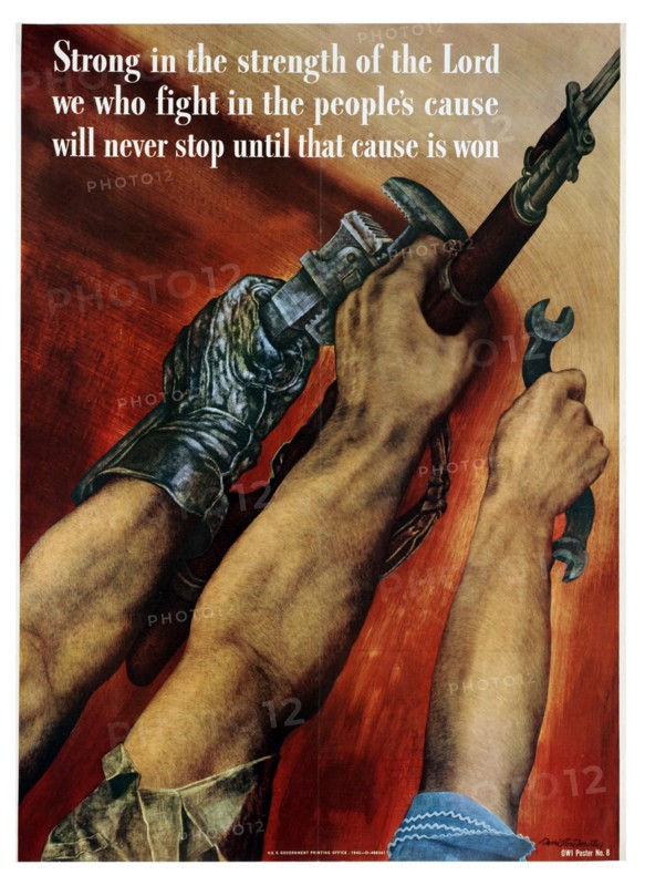 Propaganda Poster from WWII