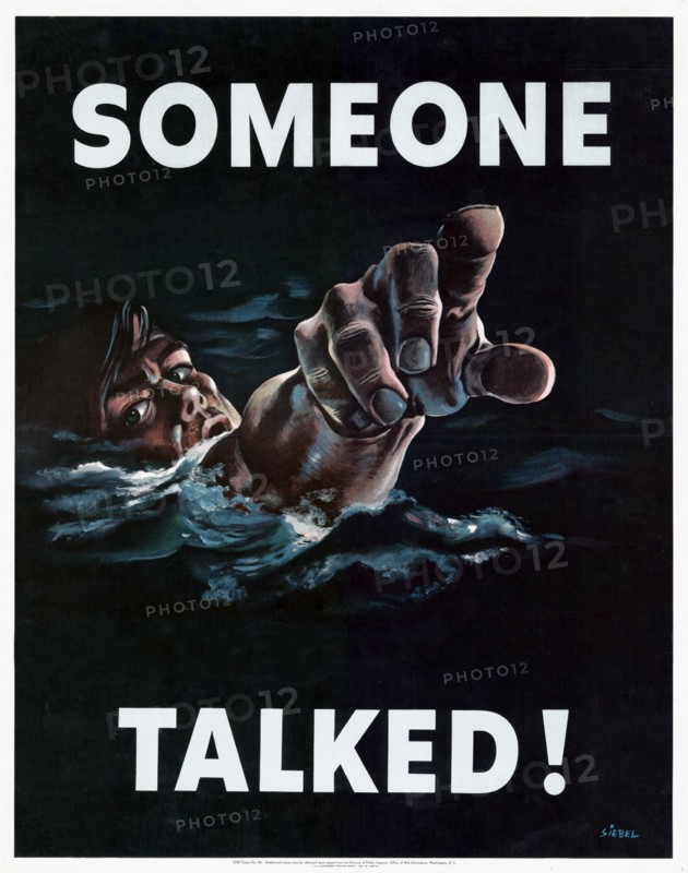 Propaganda Poster from WWII