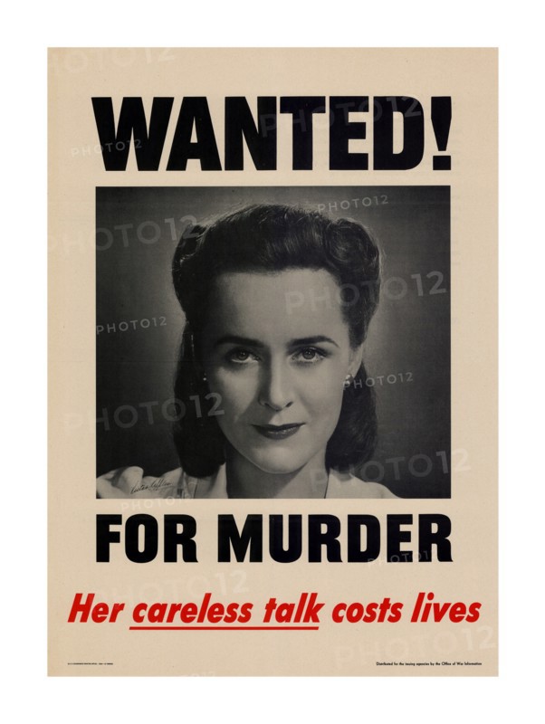 Propaganda Poster from WWII