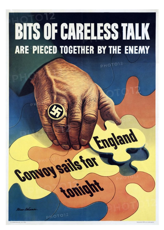 Propaganda Poster from WWII