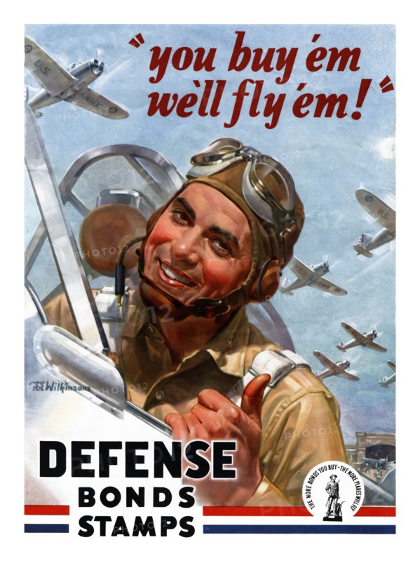 Propaganda Poster from WWII