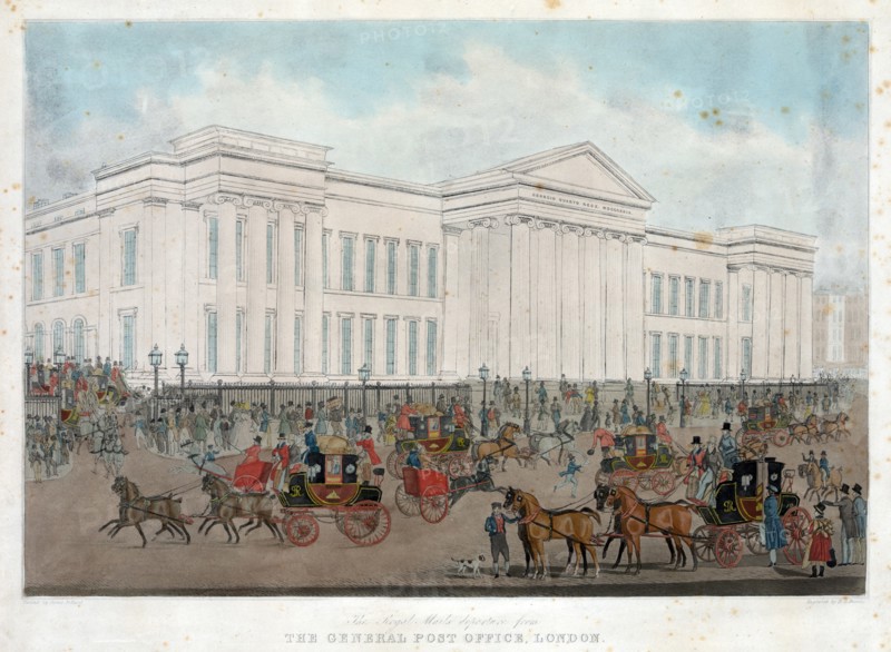 The royal mail's departure from the general post office