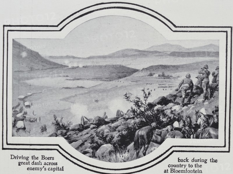 British observers during the Boer War in South Africa 1901