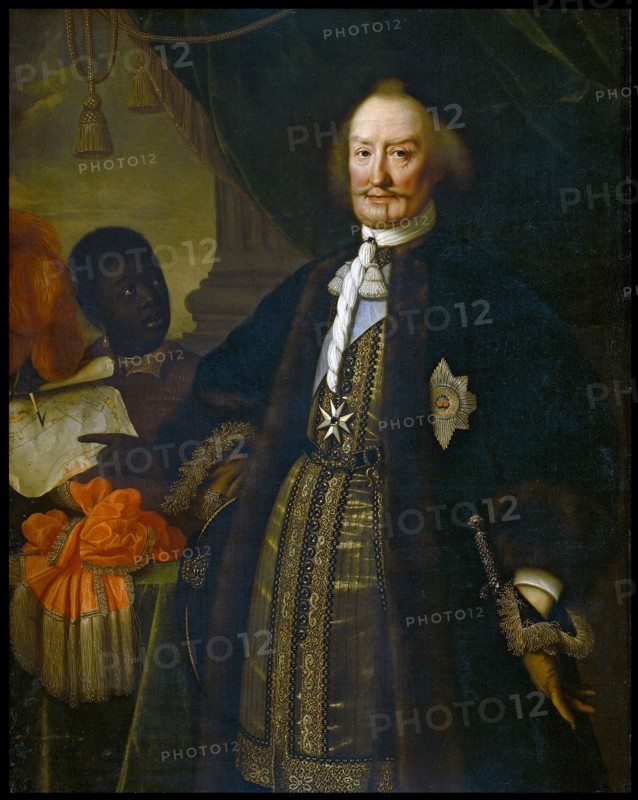 Johan Maurits van Nassau, portrait By Pieter Nason, 1675.